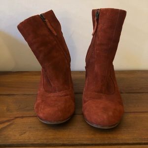 Burnt Red Dolce Vita Boots